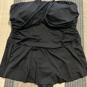 Swimsuits For All - Ruched Skirted Swimdress - 26